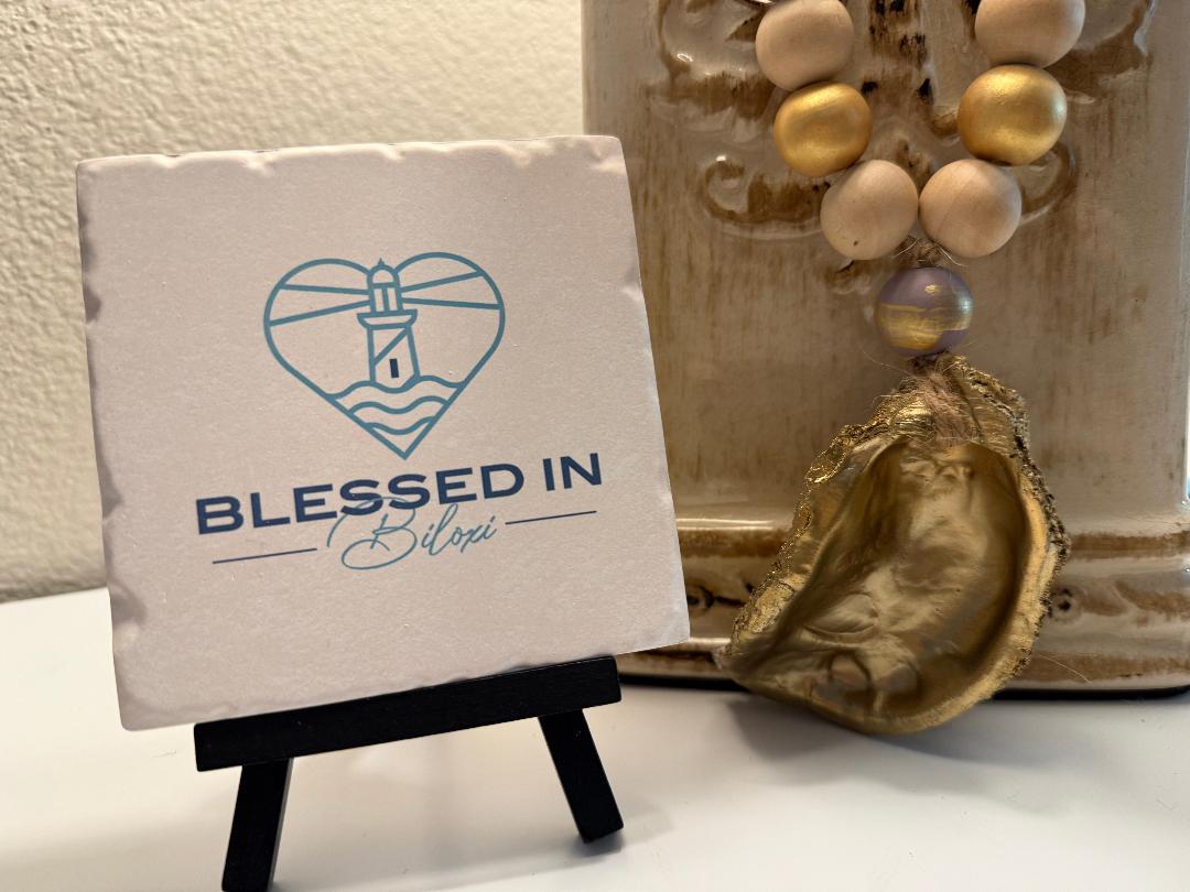 Blessed In Biloxi Coasters