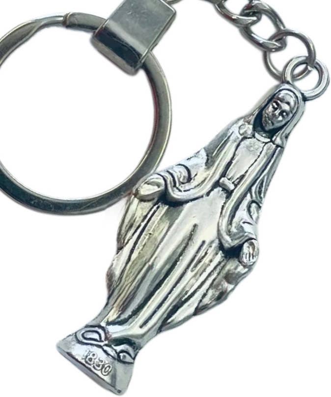 Virgin Mary Keychain - 3"