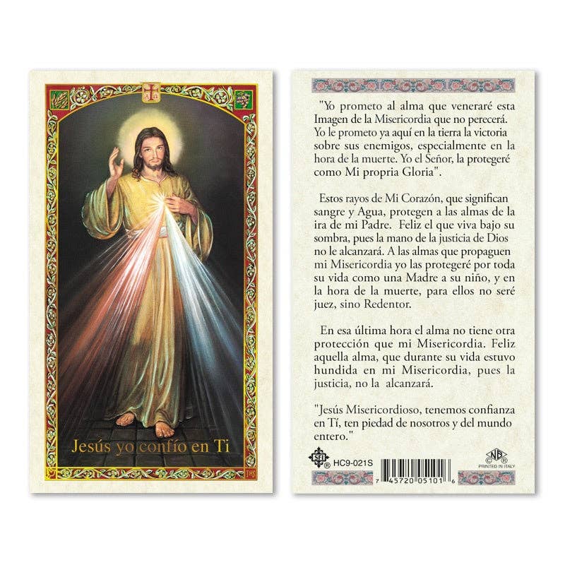 Laminated Prayer Card: Miraculous Medal