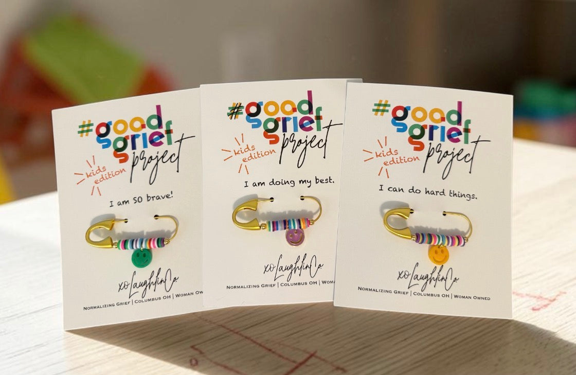 Good Grief PINS Kid's Edition (I Am Doing My Best, I am So Brave, I can Do Hard Things)