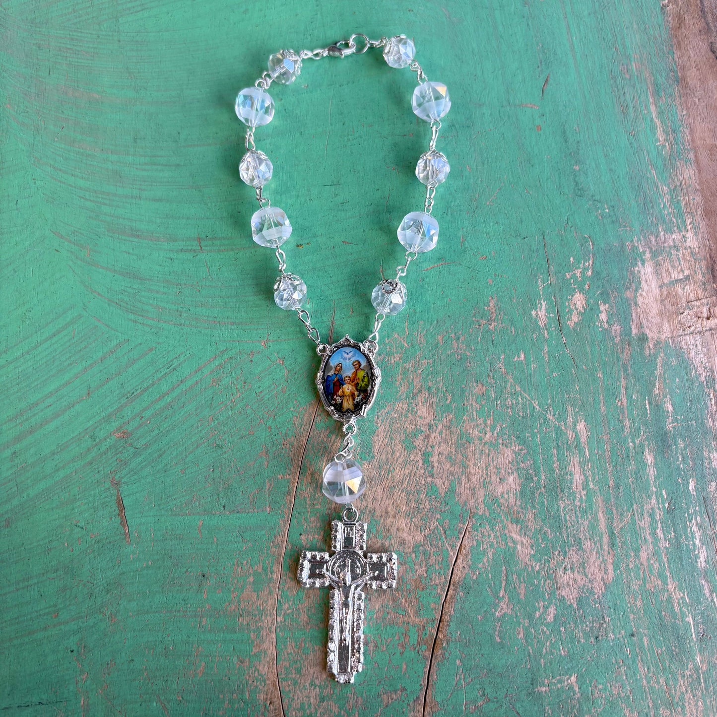 Crystal Car Decade Rosary: OLG