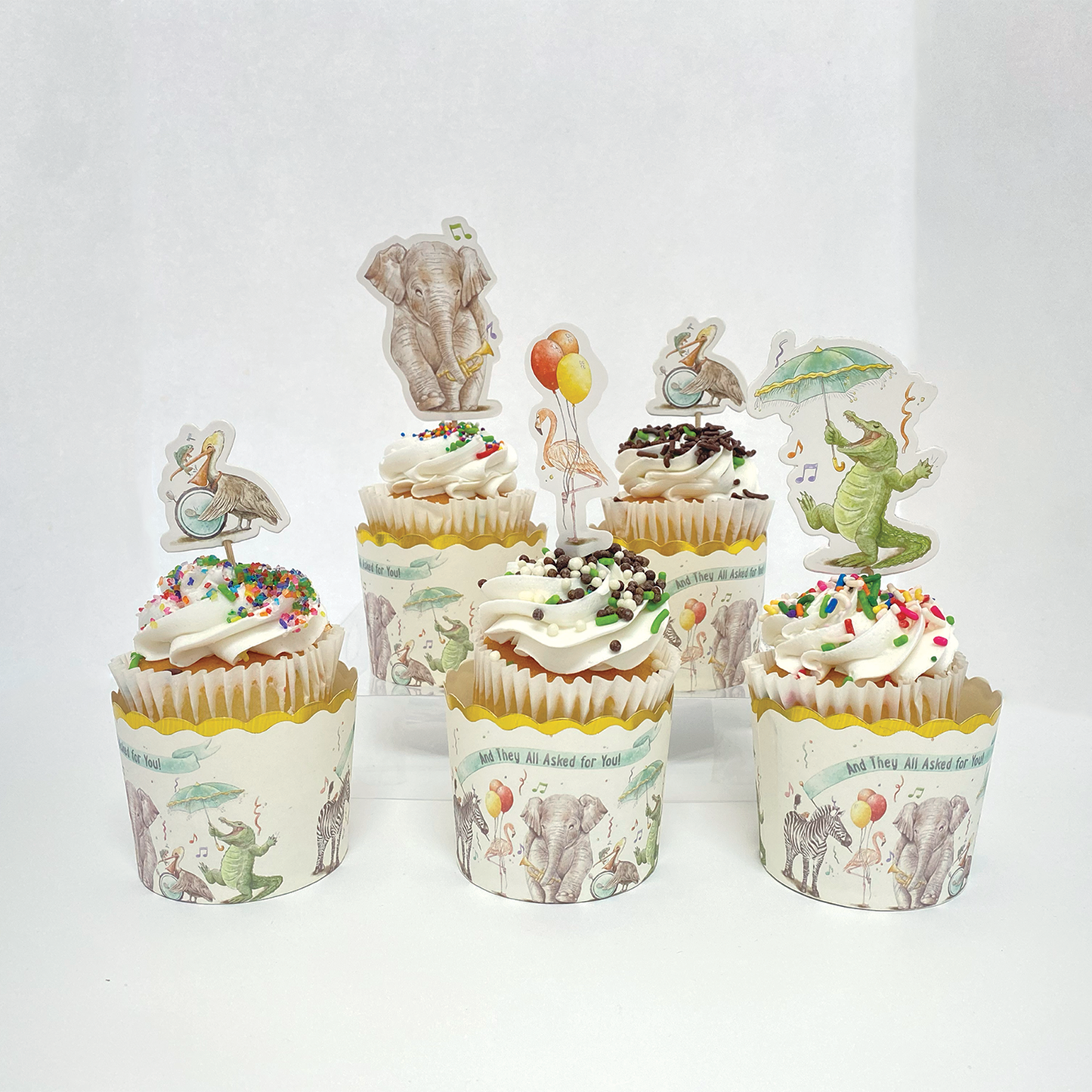 And They All Asked for You Cupcake Party Set