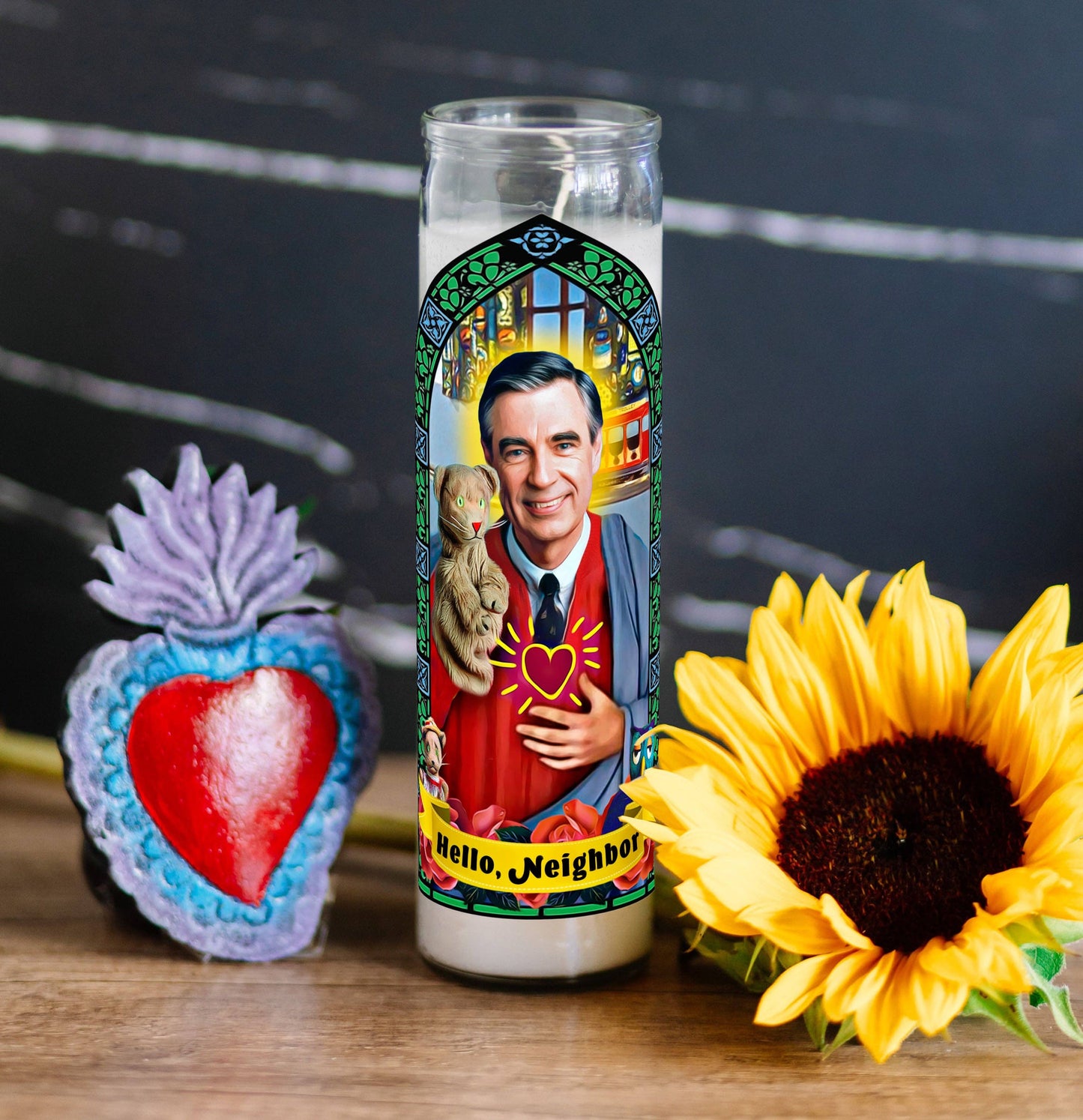 Patron Saint of Kindness - Mr. Rogers: Red