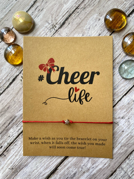 Cheer Life, Cheer Wish Bracelet: Green
