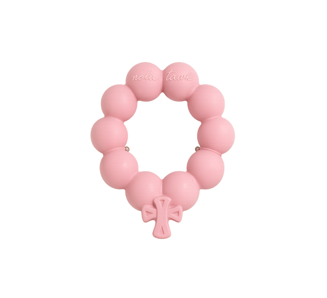 Blessing Beads Teether (Pink, White, Blue)