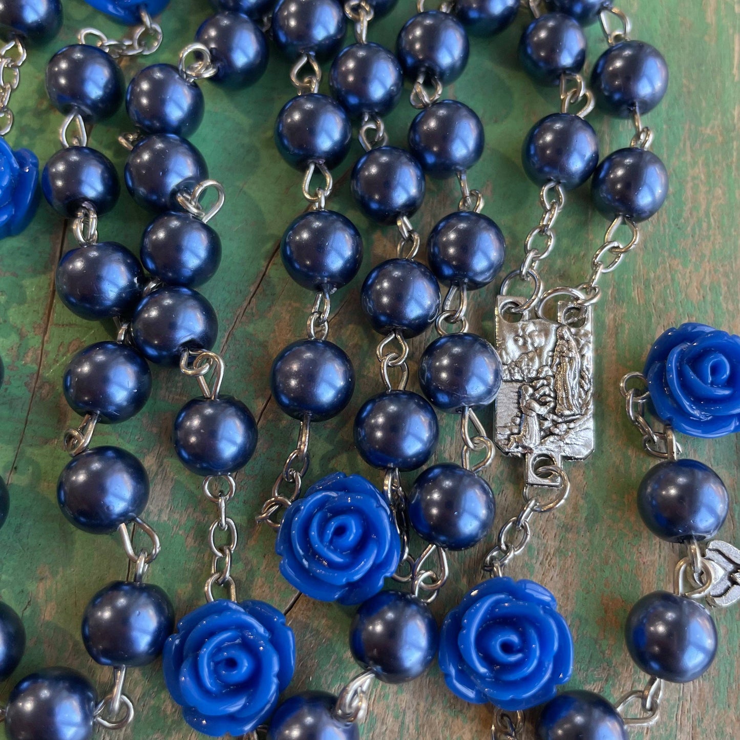 Mystical Rose Rosary: Purple