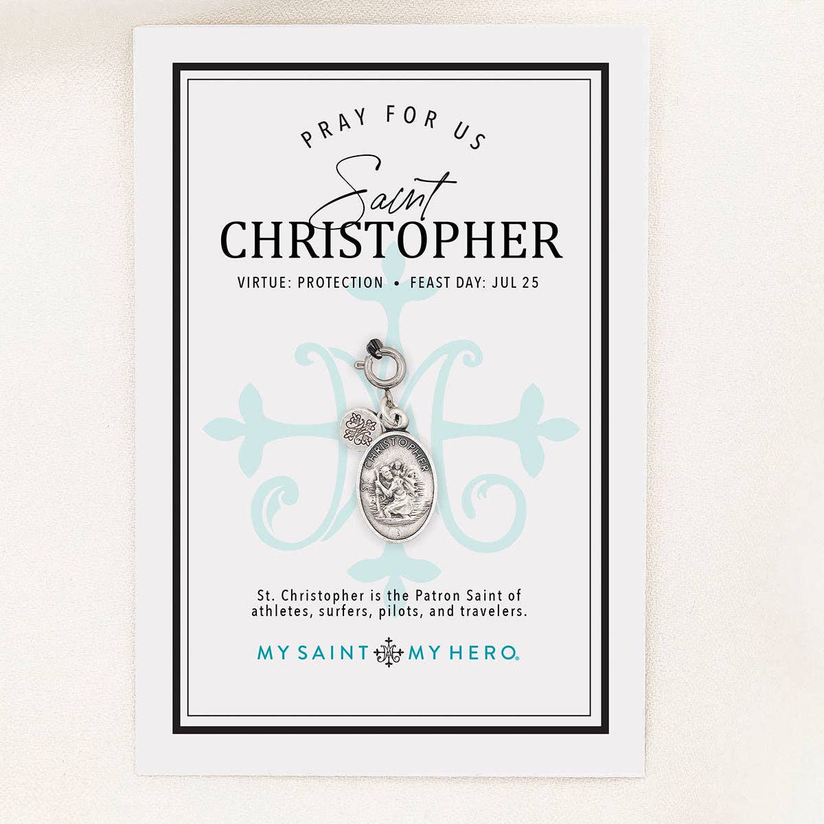 St. Christopher Medal: Silver