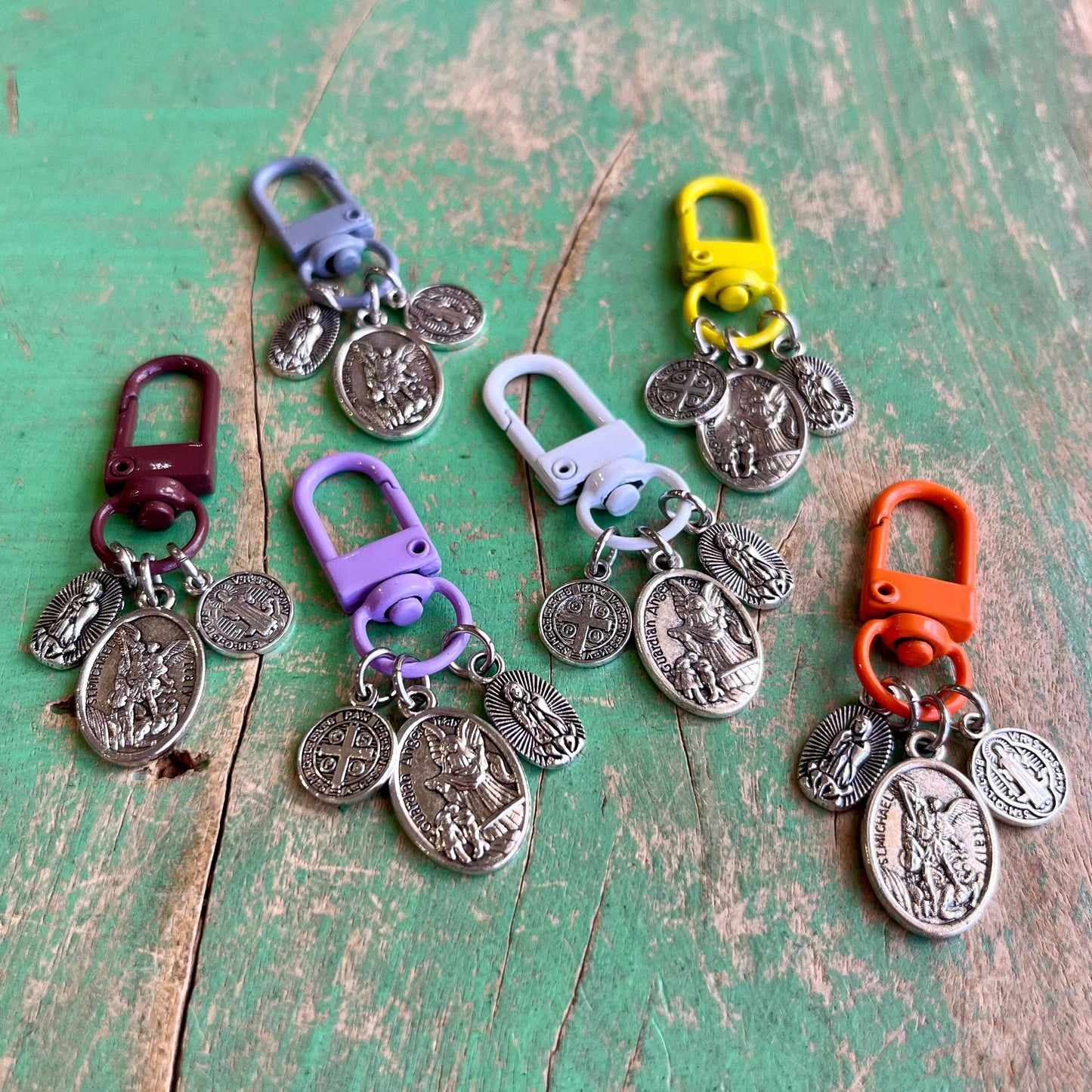 Multicolor Small Metal Protection Clips: Lavender