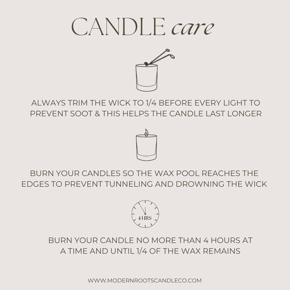 Be Still | Lavender & Sage | 9 oz. Clear Jar Soy Candle: Natural Wood Lid