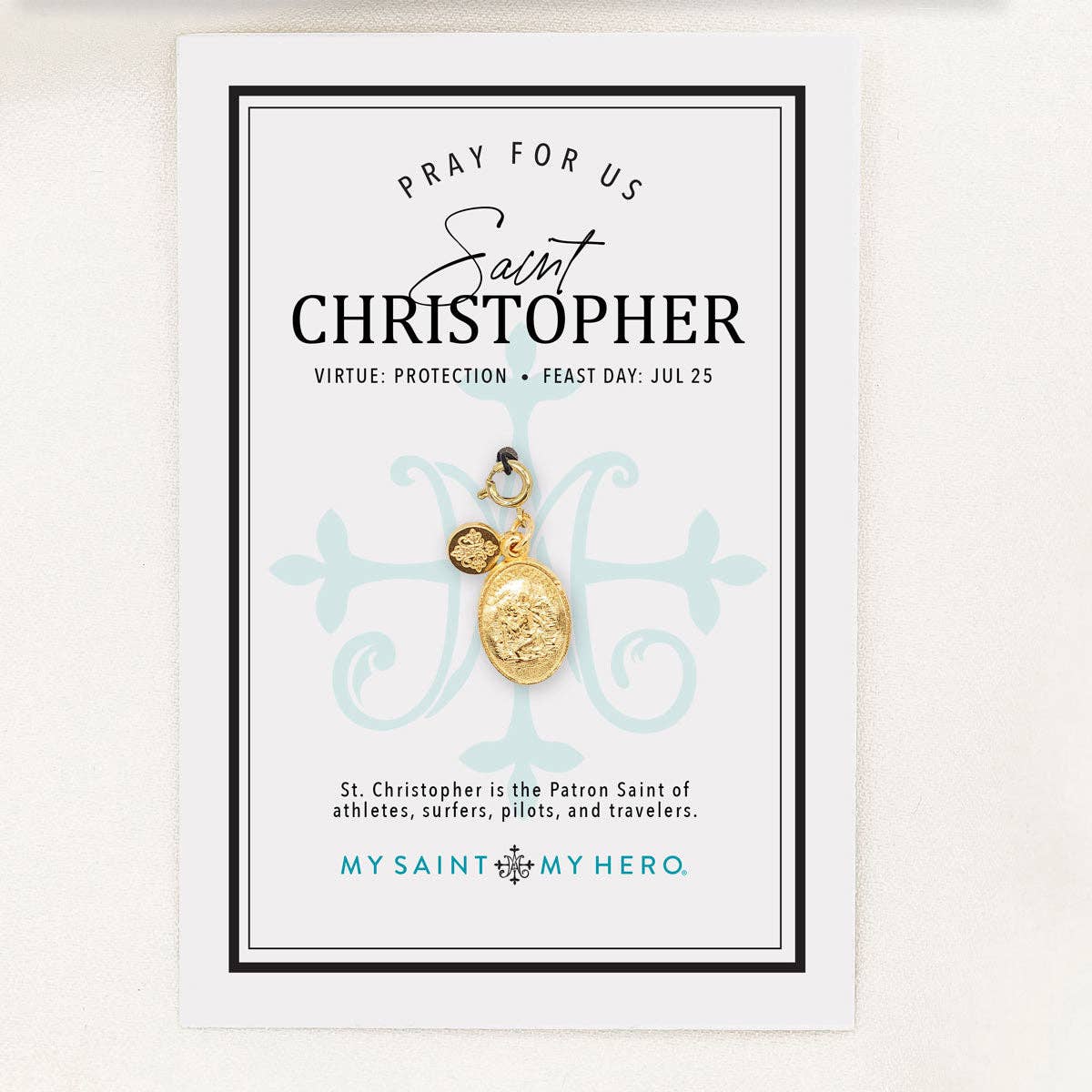 St. Christopher Medal: Gold
