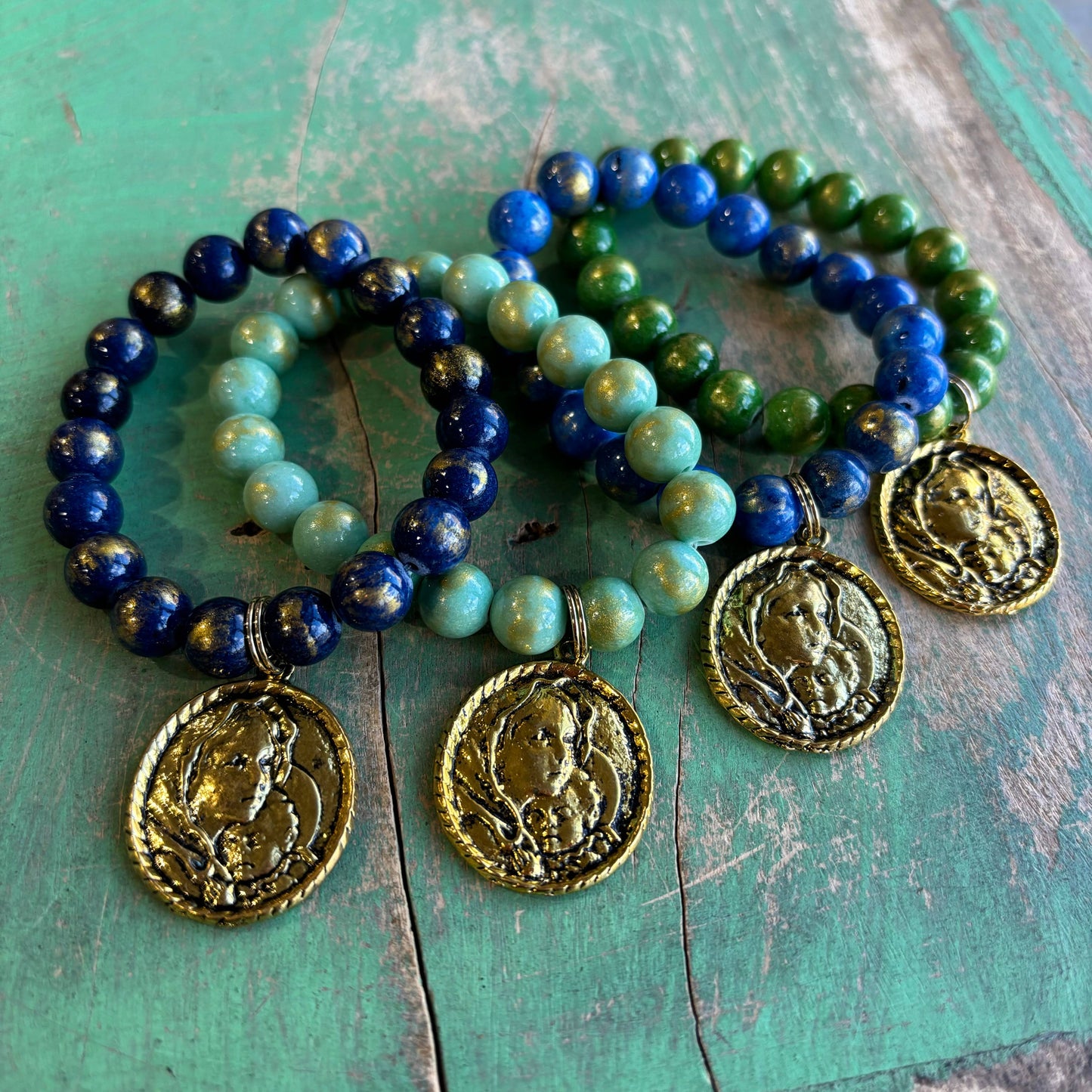Mama’s Peace Bracelet: Green