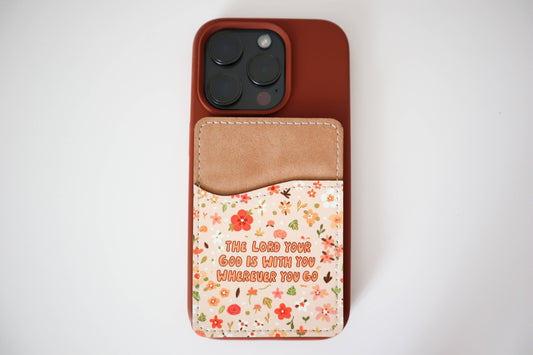 The Lord Is With You Phone Wallet