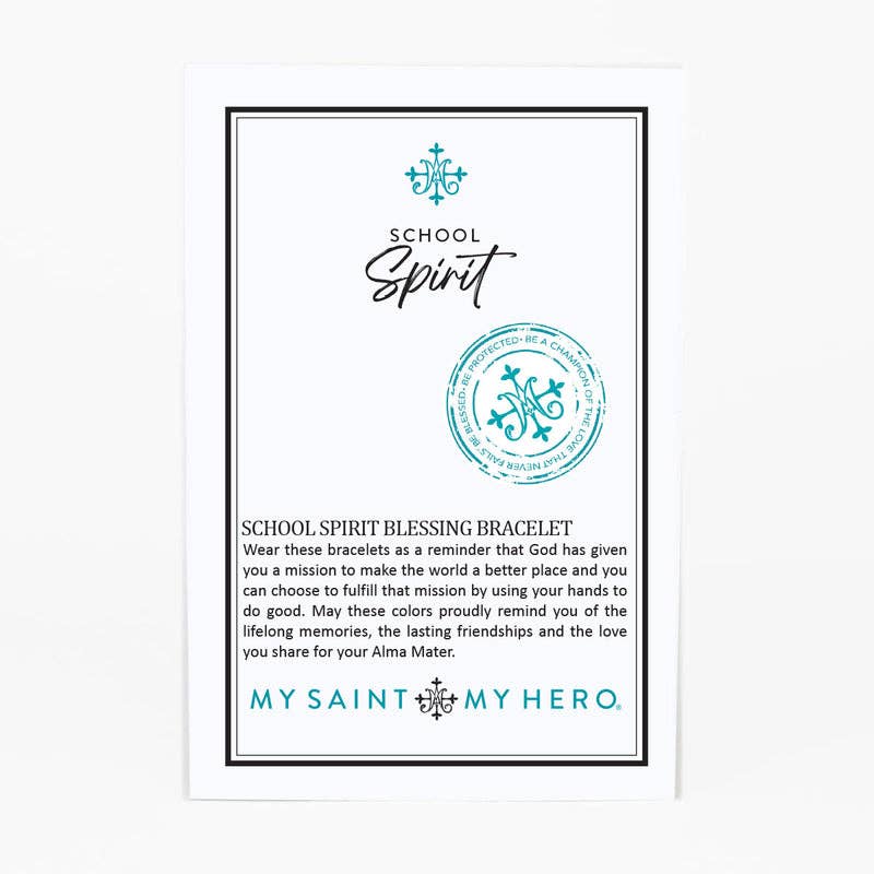 School Spirit Blessing-Metallic Gold/Purple/Gold