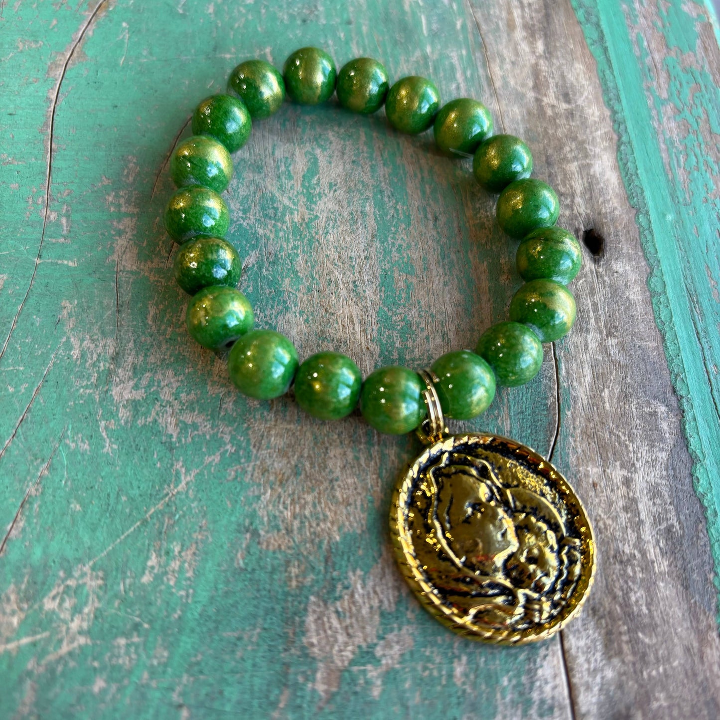 Mama’s Peace Bracelet: Turquoise