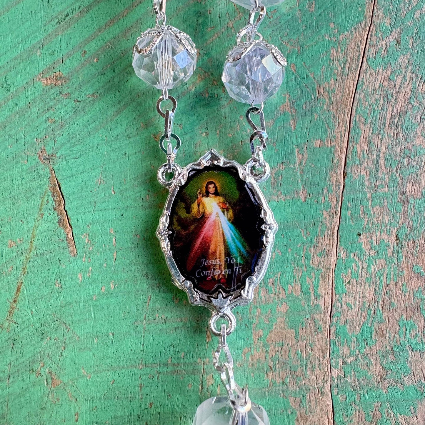 Crystal Car Decade Rosary: Holy Family