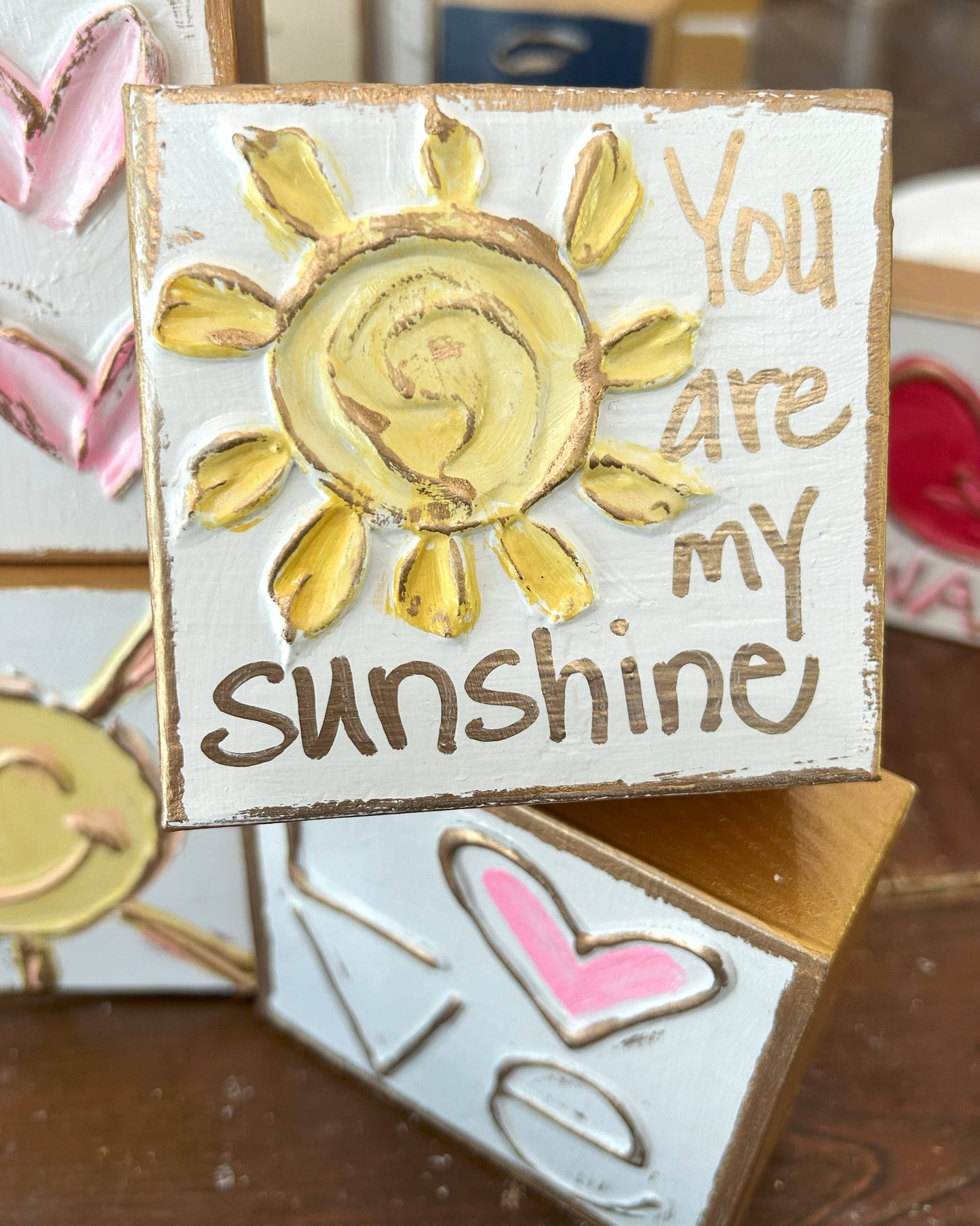 Sunshine mini block | baby nursery spring tween dorm bff
