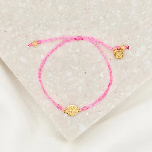Breathe Blessing Bracelet (Pink)