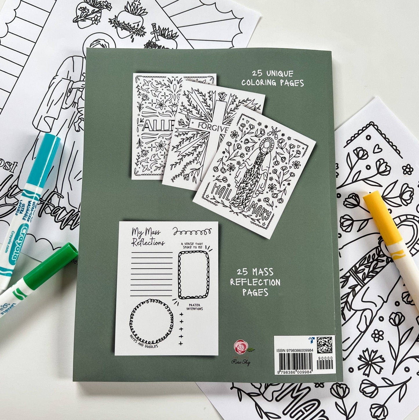 My Mass Reflection & Coloring Book