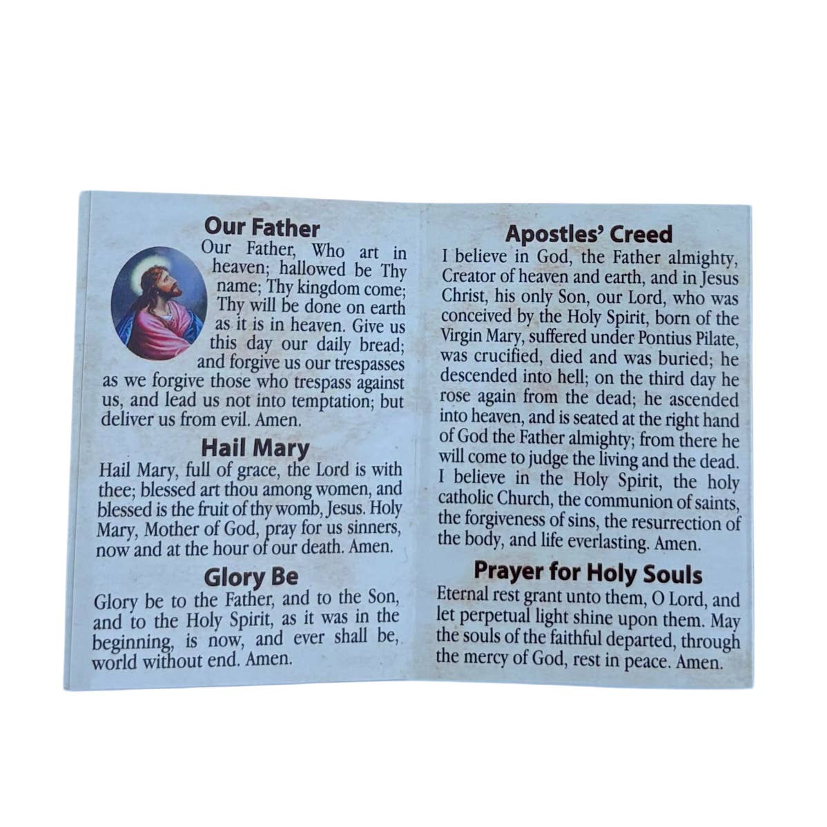 Pocket Daily Prayer Card  