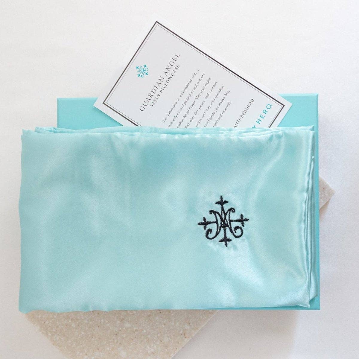 Guardian Angel Satin Pillowcase: King