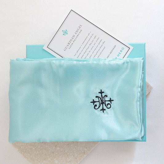 Guardian Angel Satin Pillowcase: King
