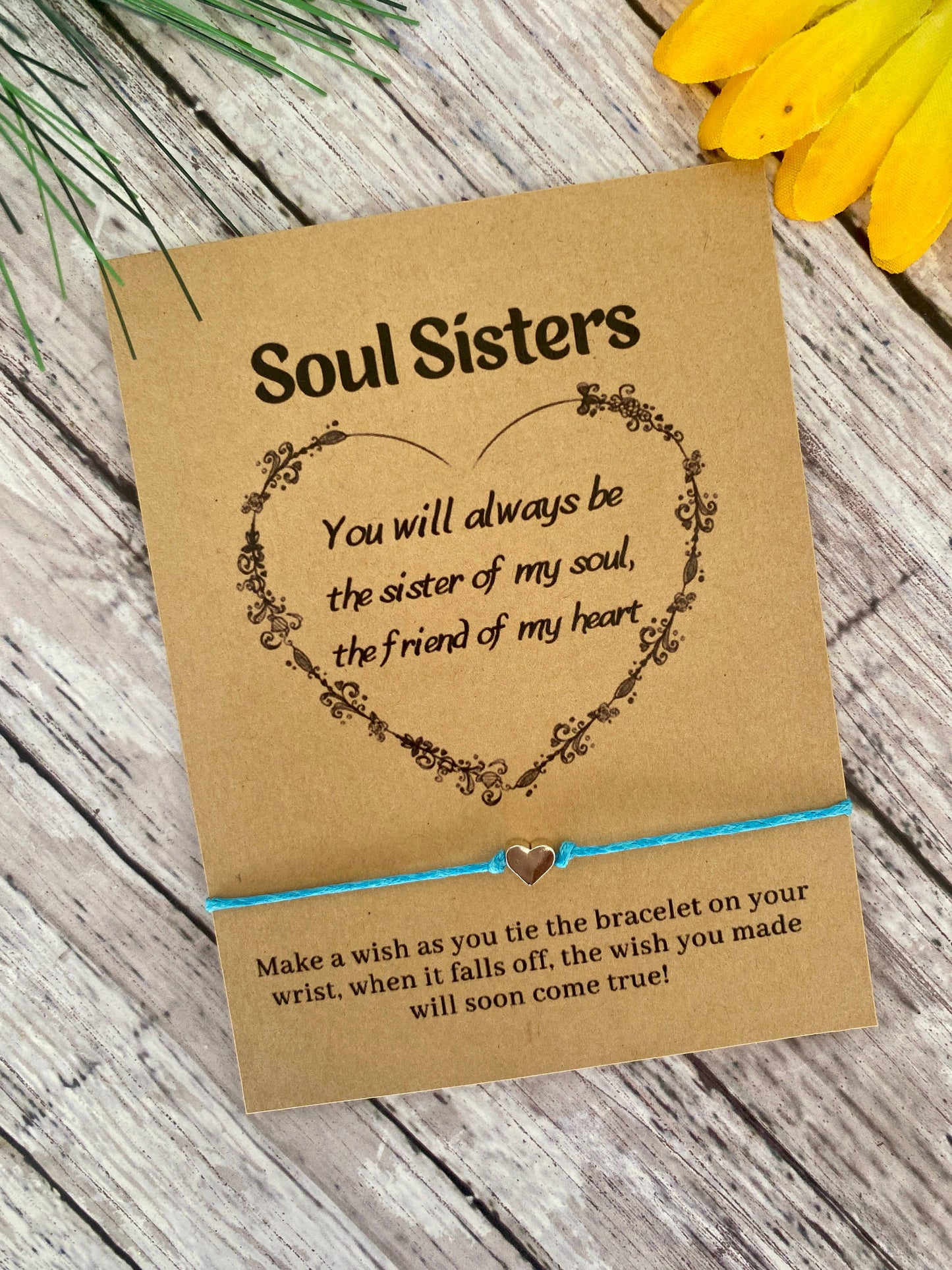 Soul Sisters Wish Bracelet: Pink