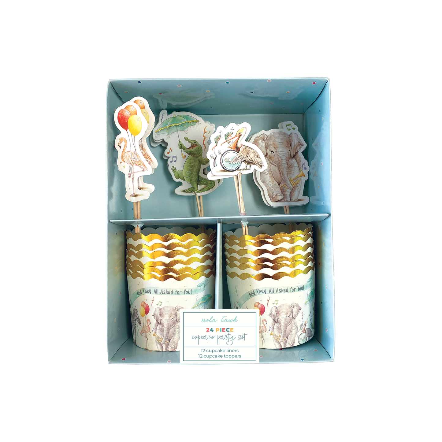 And They All Asked for You Cupcake Party Set
