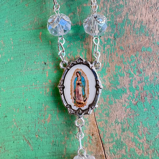 Crystal Car Decade Rosary: OLG