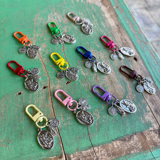 Multicolor Small Metal Protection Clips: Lavender