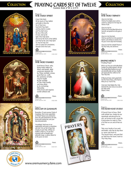 Prayer Cards Set (12/pk)