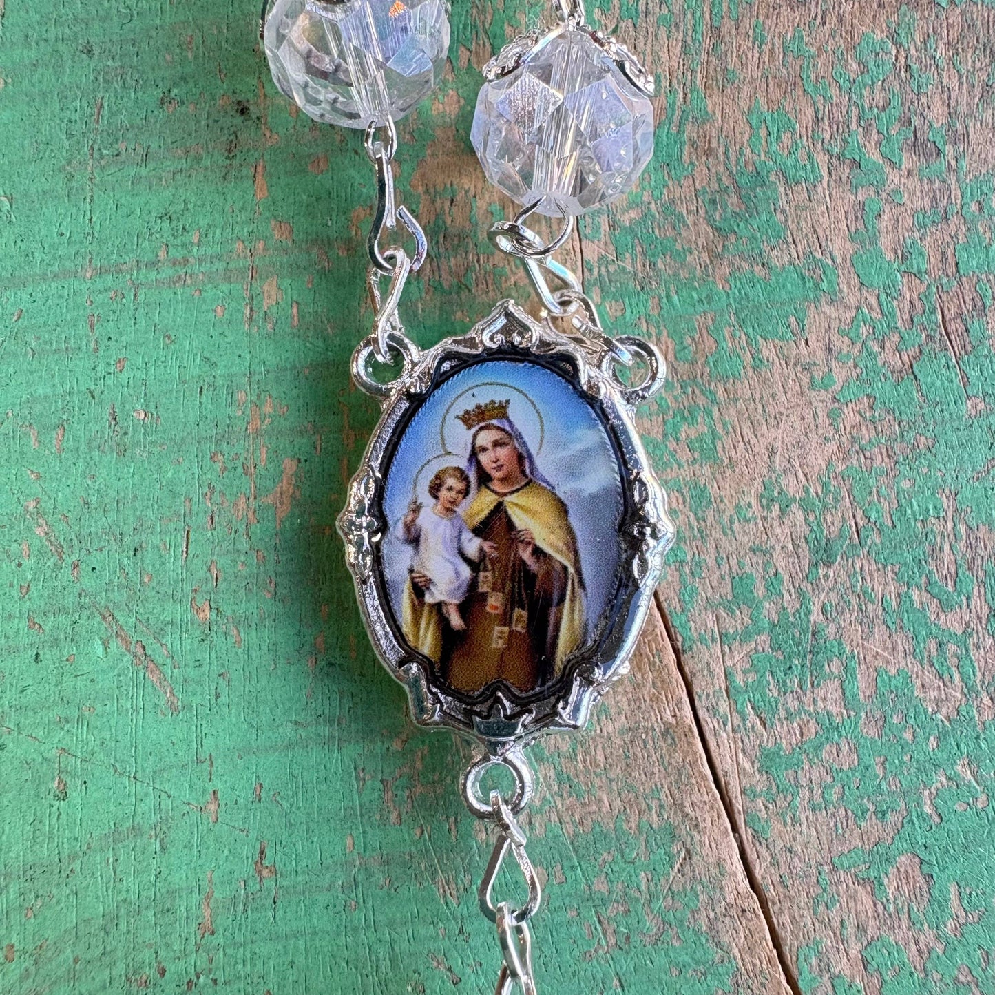Crystal Car Decade Rosary: OLG
