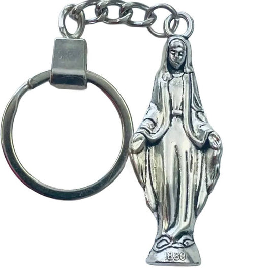 Virgin Mary Keychain -  3"